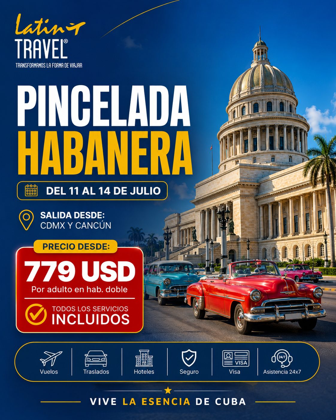 Pincelada Habanera desde Cancún y CDMX